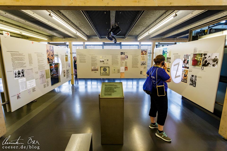 Dauerausstellung der Dokumentation Obersalzberg in Berchtesgaden