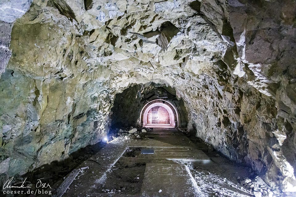 Bunkeranlage in der Dokumentation Obersalzberg in Berchtesgaden