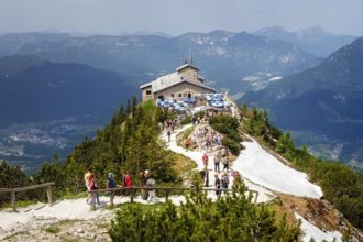 Das Kehlsteinhaus auf dem Obersalzberg in Berchtesgaden