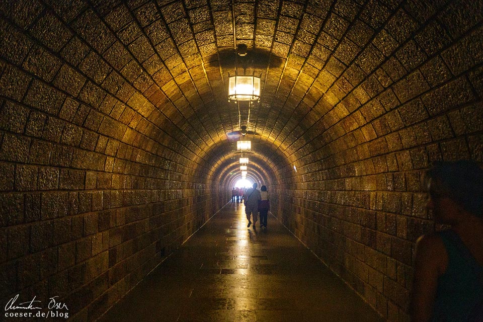 Tunnel zum Aufzug zum Kehlsteinhaus