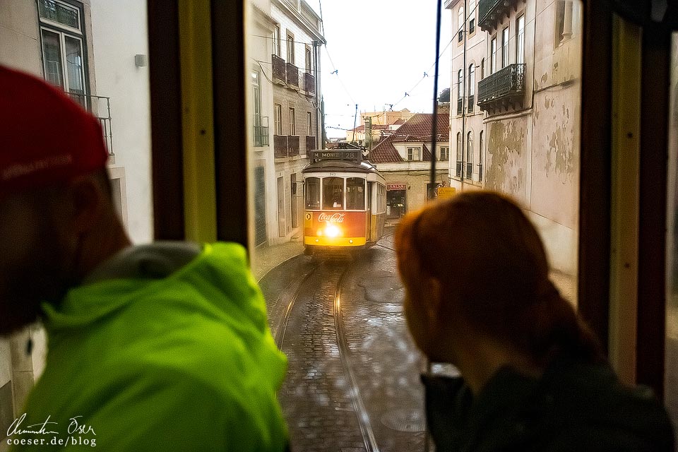 Straßenbahn (Tramway) in Lissabon