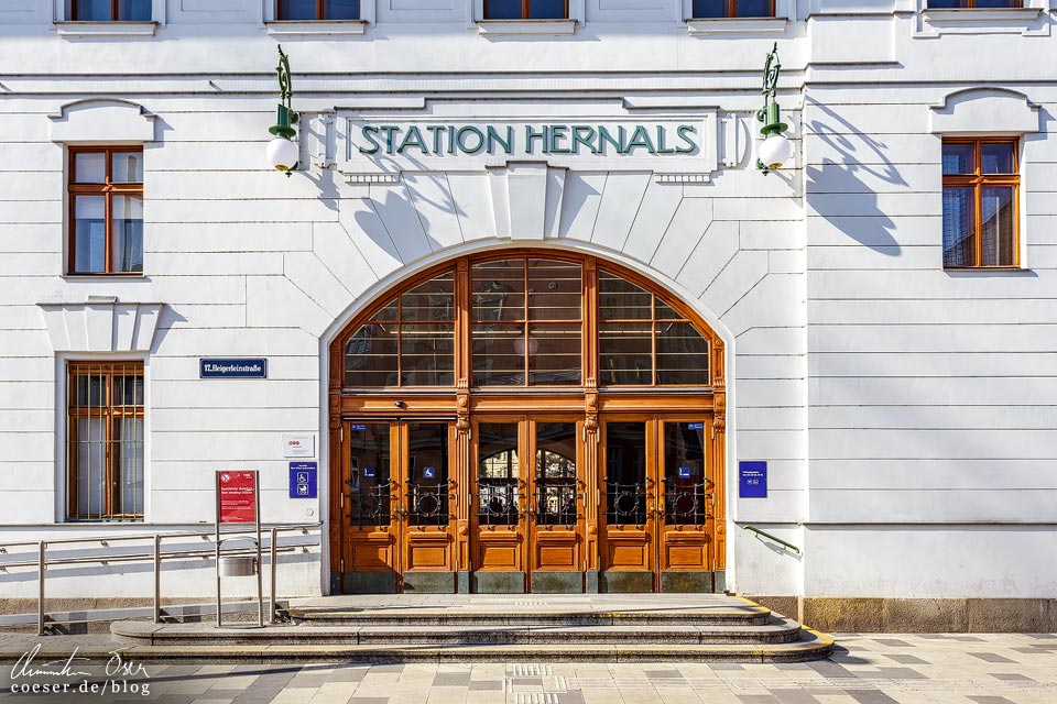 Station Hernals von Otto Wagner in Wien