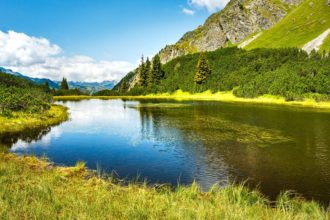 Der Wiegensee im Montafon