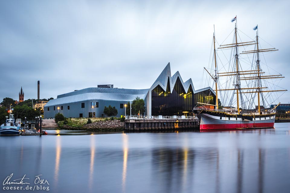 Riverside Museum in Glasgow von Zaha Hadid