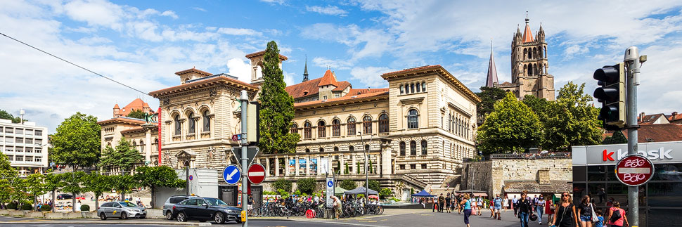 Das Palais de Rumine in Lausanne