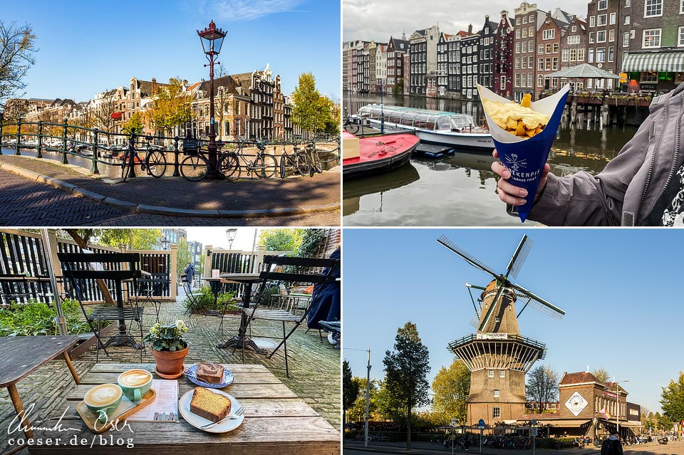 Fotos aus Amsterdam: Grachten, Pommes Frites, Café, Brouwerij 't IJ