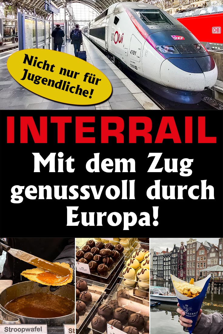Interrail in Europa: Erfahrungsbericht und Tipps zu einer Interrail-Tour durch Frankfurt, Paris, Brüssel, Amsterdam, Berlin und Prag.