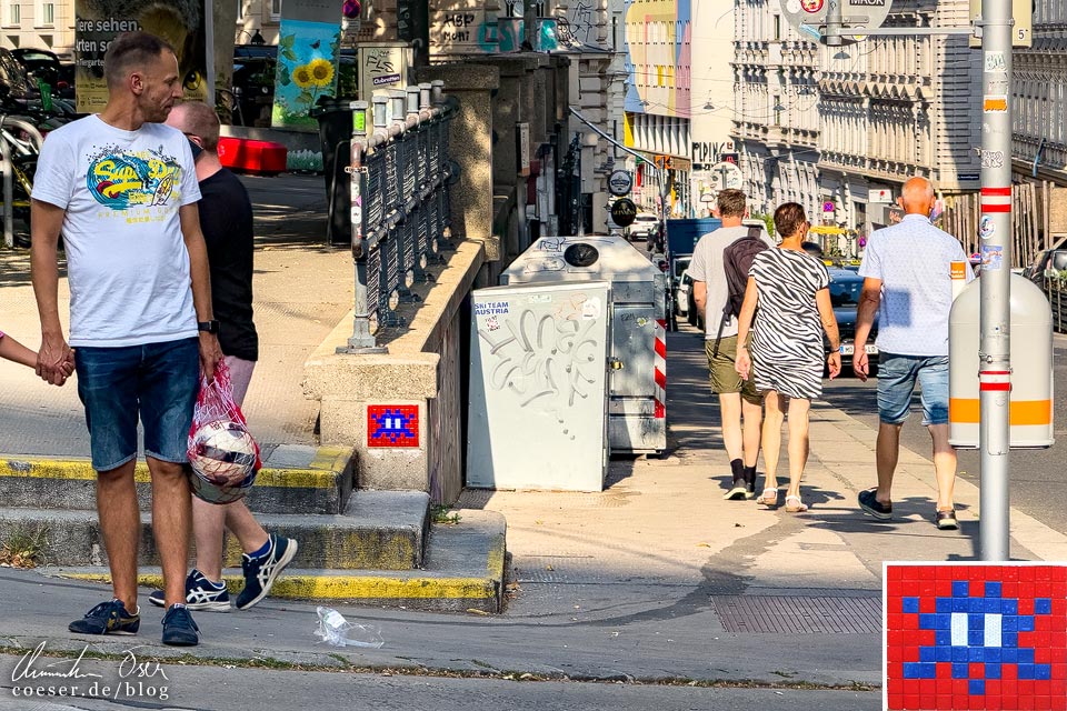 Space Invader WN_01 in Wien