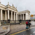 Außenansicht vom Irish Houses of Parliament in Dublin