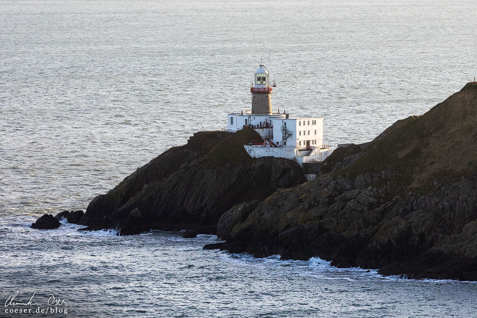 Baily Lighthouse auf dem Howth Cliff Walk