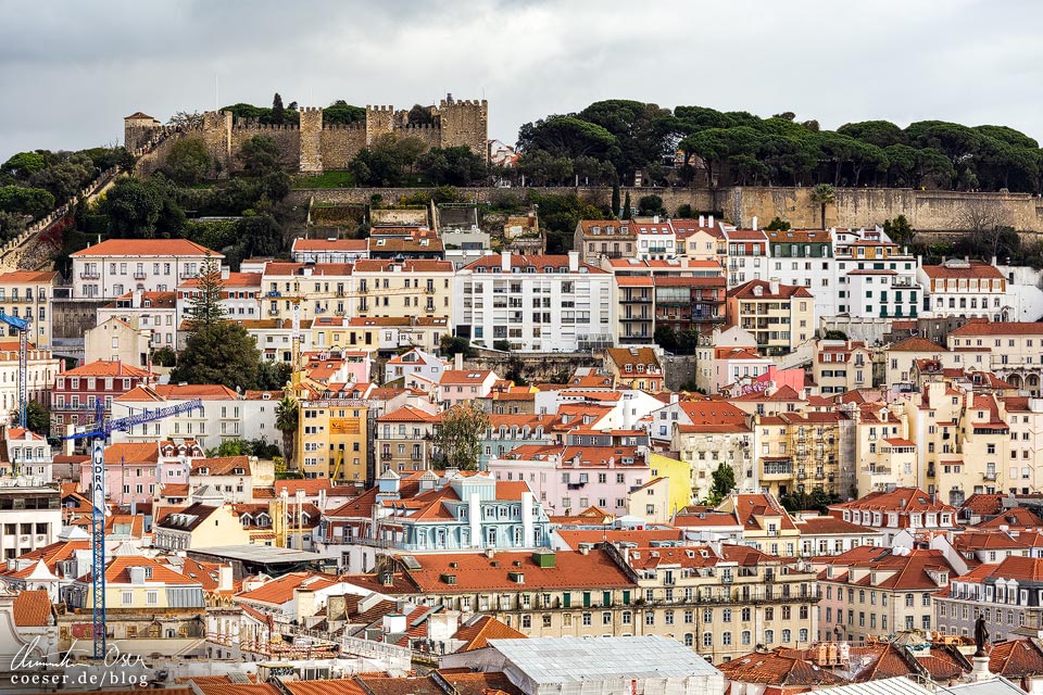 Fotospots Lissabon: Aussichtsterrasse Miradouro de São Pedro de Alcântara