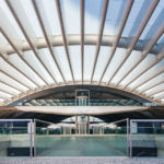 Der Bahnhof Gare do Oriente von Stararchitekt Santiago Calatrava