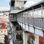Der Aufzug Elevador de Santa Justa in Lissabon