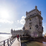 Der Turm Torre de Belém in Lissabon