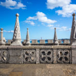 Aussichtsplattform auf dem Turm Torre de Belém in Lissabon