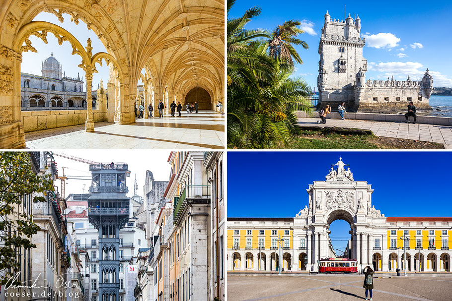 Fotos von Sehenswürdigkeiten in Lissabon