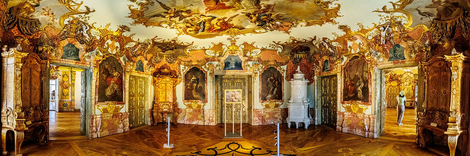 Barockzimmer in der Fürstäbtlichen Residenz Kempten