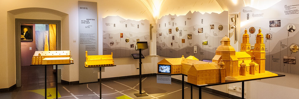 Ausstellung im Kempten-Museum im Zumsteinhaus