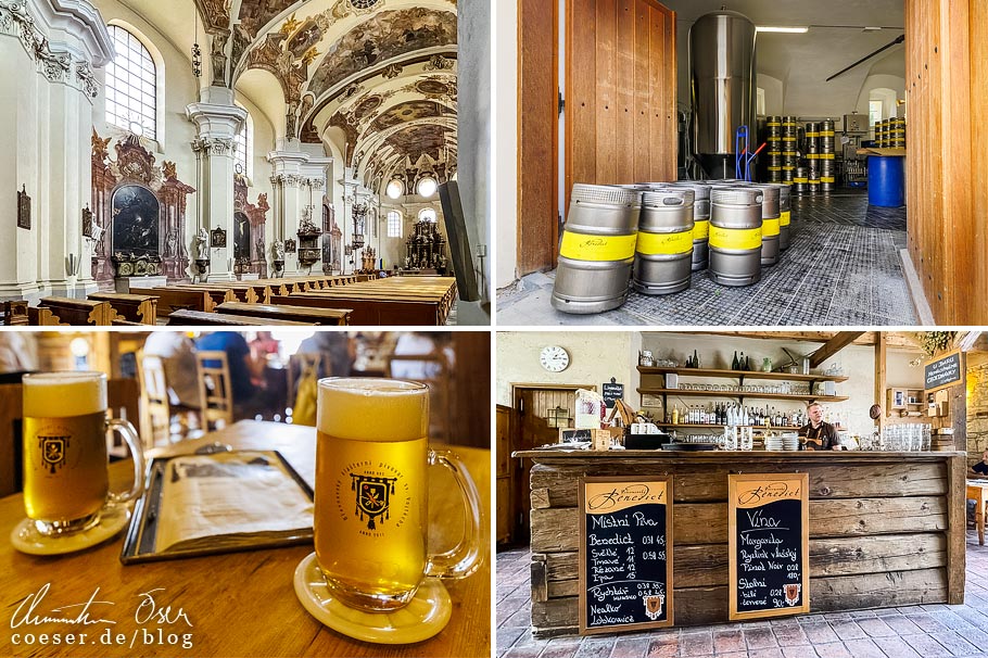 Brevnover Klosterbrauerei (Břevnovský klášterní pivovar sv. Vojtěcha) in Prag