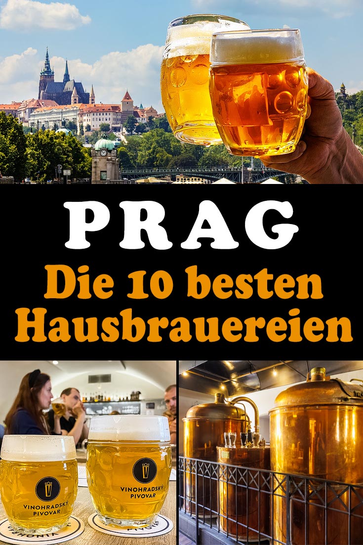 Hausbrauereien in Prag: Die 10 besten Bierlokale in der Nähe von Sehenswürdigkeiten und außerhalb der Altstadt mit Fotos und Tipps.
