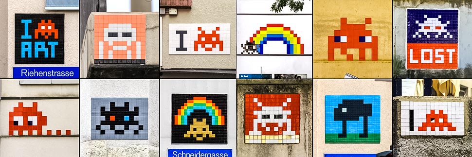 Space Invaders in Basel
