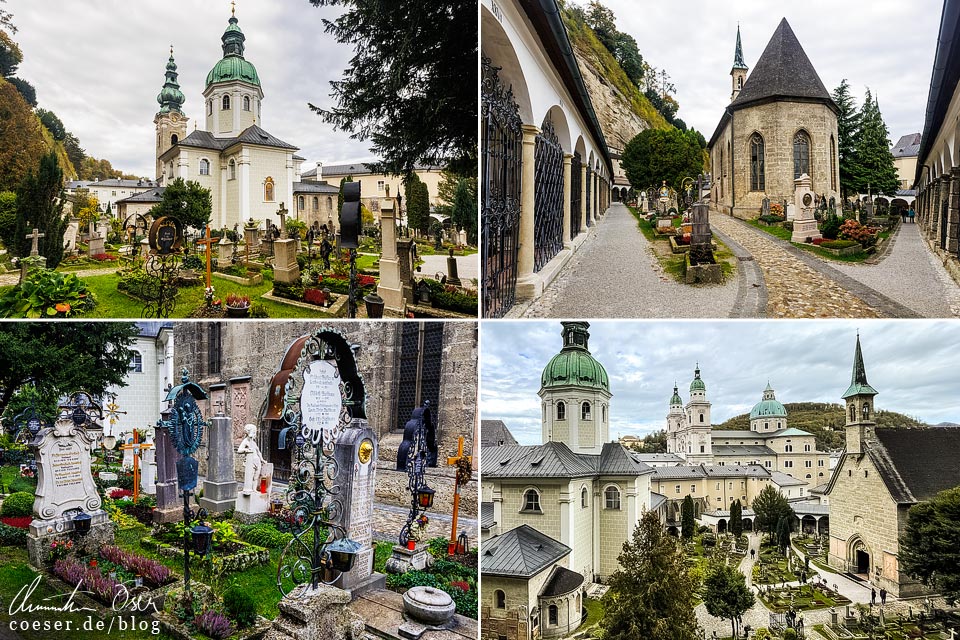 Salzburg Städtereise: Fotos vom Friedhof St. Peter