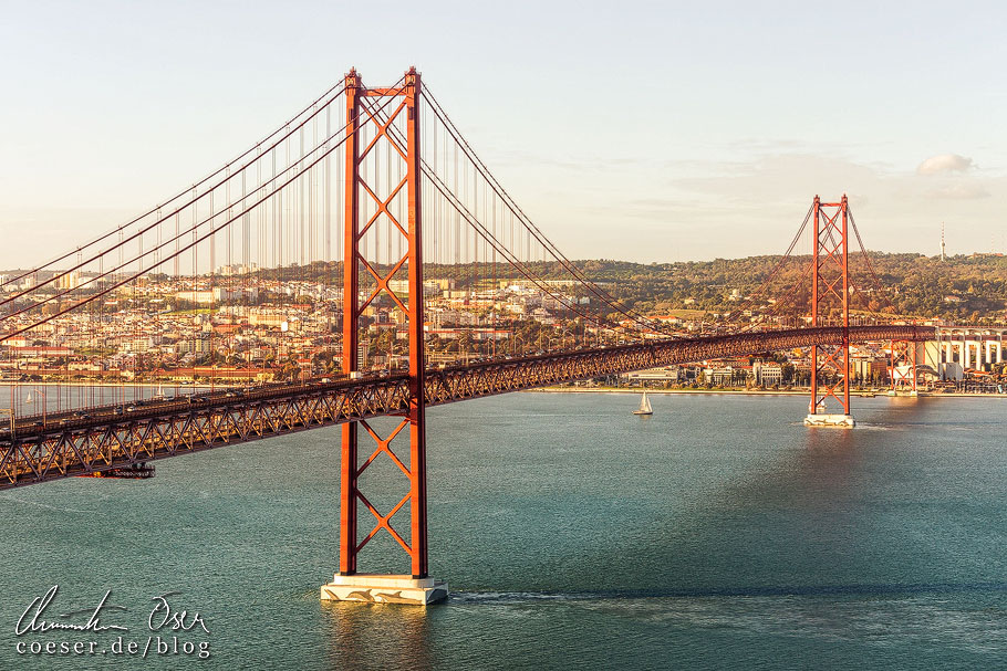Tipps für eine Städtereise in Europa: Lissabon (Brücke des 25. April)