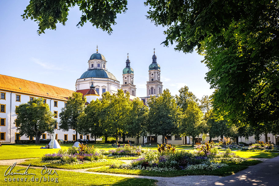 Tipps für eine Städtereise in Europa: Kempten im Allgäu (Basilika St. Lorenz und Residenz)