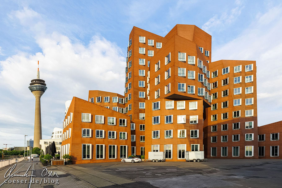 Tipps für eine Städtereise in Europa: Düsseldorf (Gehry-Bauten im Medienhafen)