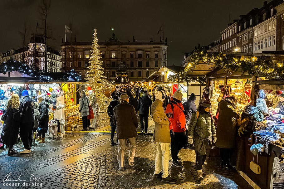 Weihnachtsmärkte Kopenhagen: Der Platz Kongens Nytorv