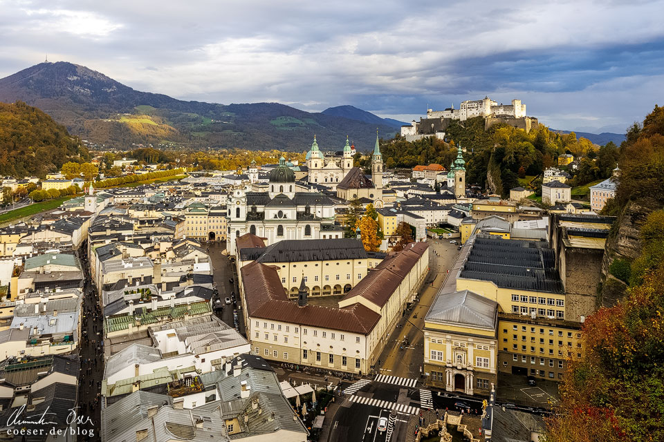 Fotospots und Aussichtspunkte in Salzburg: Mönchsberg / Bürgerwehr (Stadtalm)