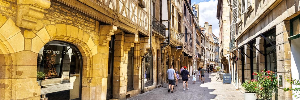 Altstadt von Dijon, Frankreich