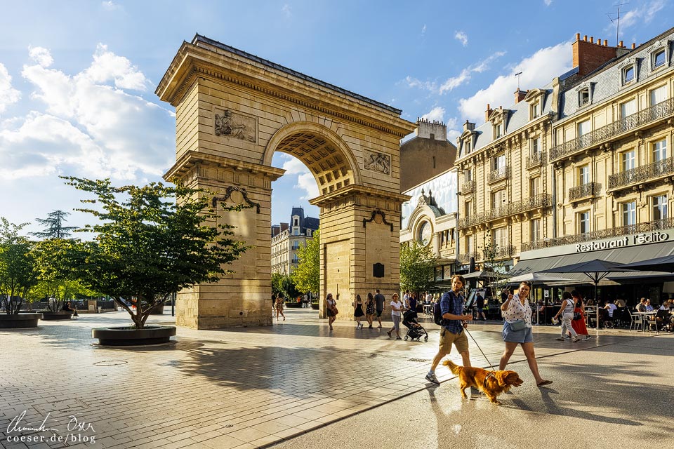 Sehenswürdigkeiten in Dijon: Der Triumphbogen Porte Guillaume