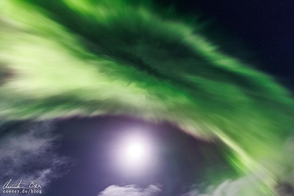Nordlichter in Schweden nahe Kiruna