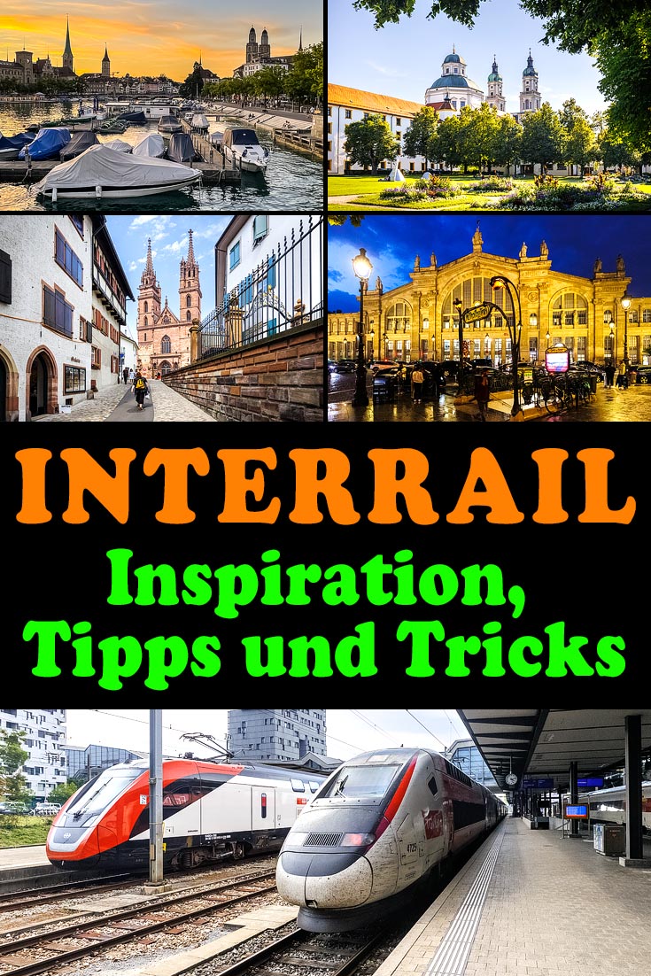 Inspiration für eine Zugreise per Interrail: Reisebericht zu einem 16-Tage-Trip ab Wien über 5 Länder und 10 Städte in Europa