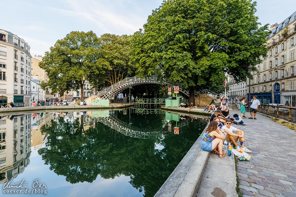 Inspiration für Interrail: Canal Saint-Martin in Paris