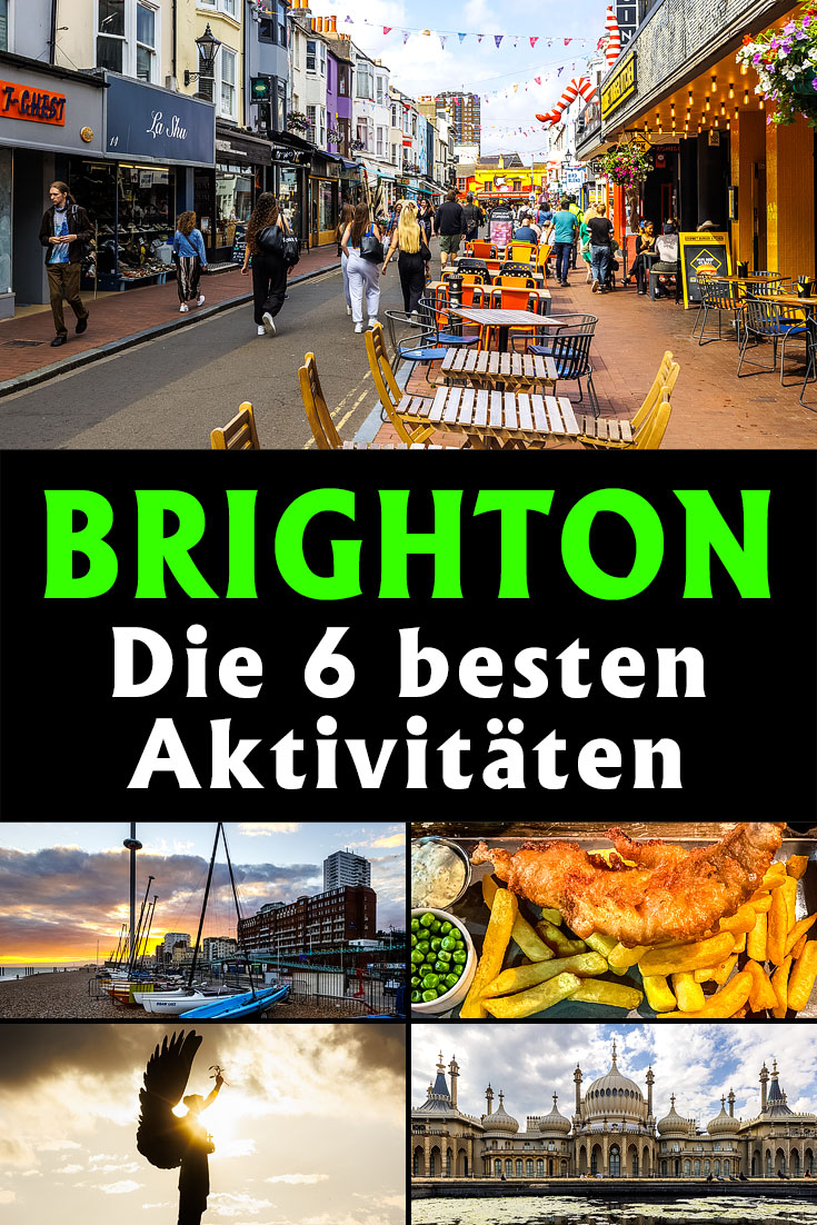 Brighton, UK: Reisebericht mit Erfahrungen zu Sehenswürdigkeiten, den besten Fotospots sowie allgemeinen Tipps und Restaurantempfehlungen.
