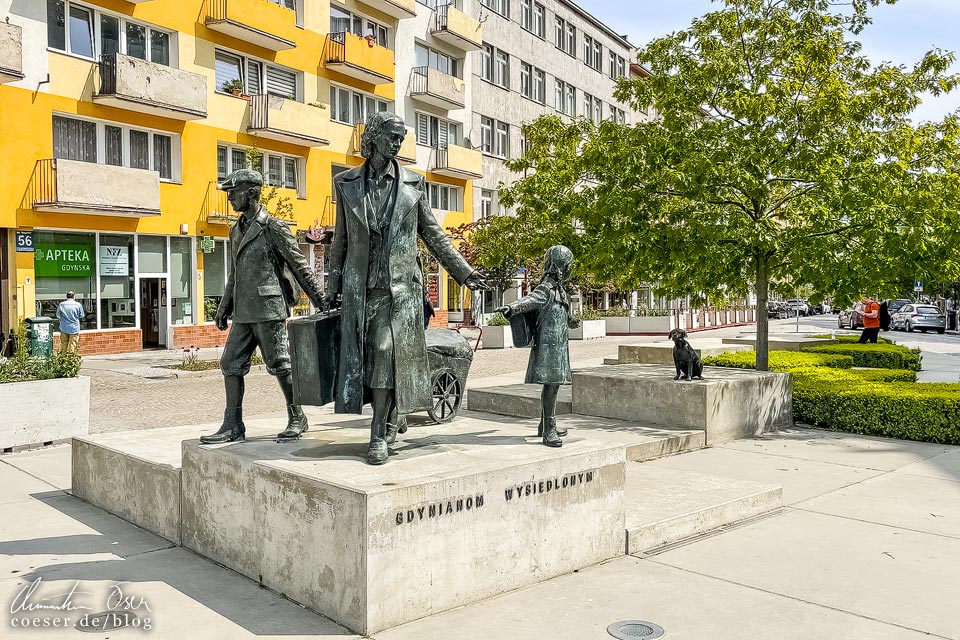 Denkmal der vertriebenen Gdyniaer in Gdynia