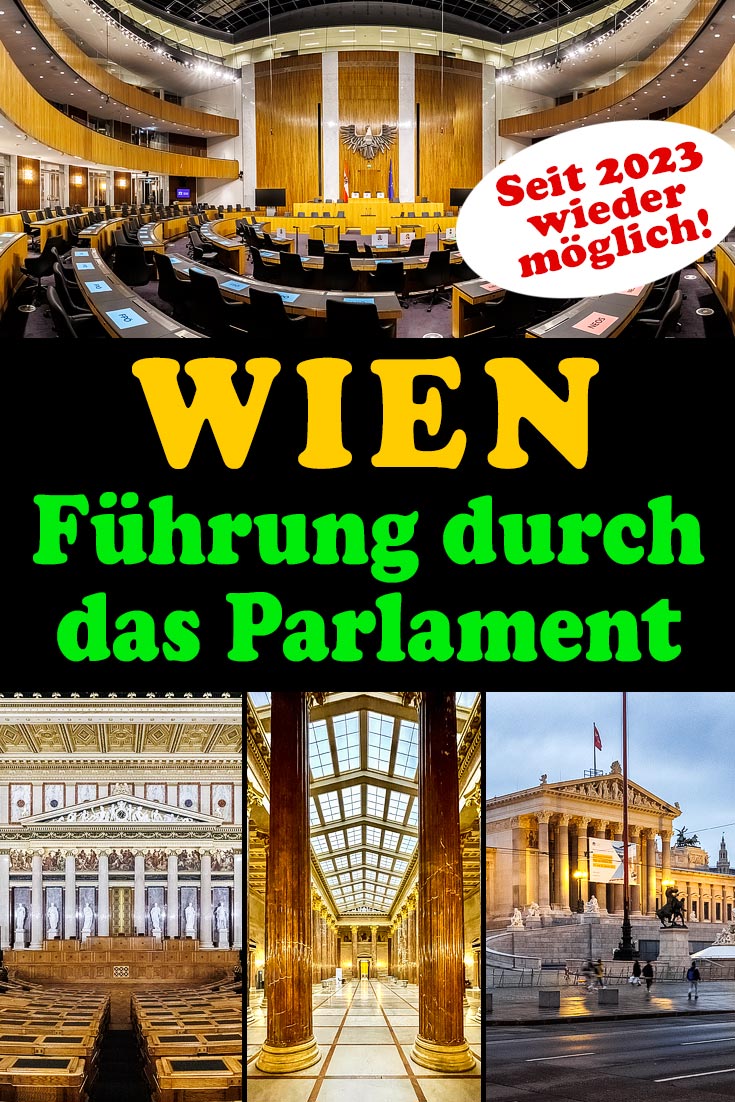 Parlament in Wien: Fotostory über eine Führung durch das sanierte historische Gebäude mit vielen Bildern und den besten Fotospots