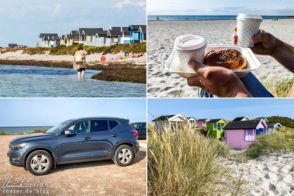 Eindrücke und Fotos vom Strand auf der Halbinsel Falsterbo in Schweden
