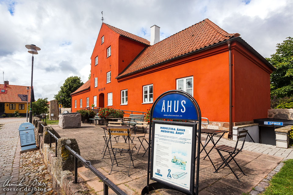 Altes Rathaus und Stadtmuseum in Åhus, Schweden