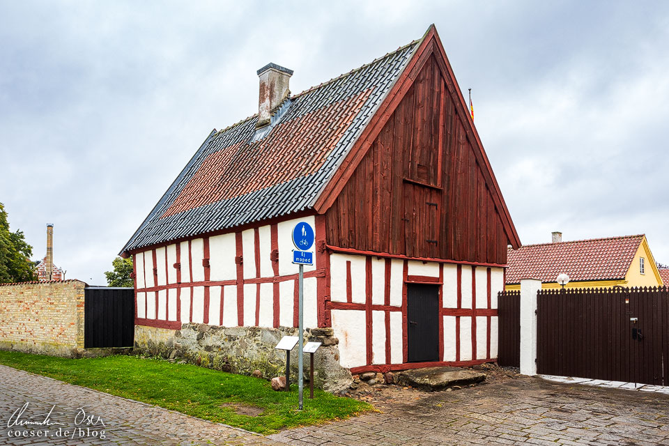 Fachwerkhaus Kungsstugan in Åhus, Schweden