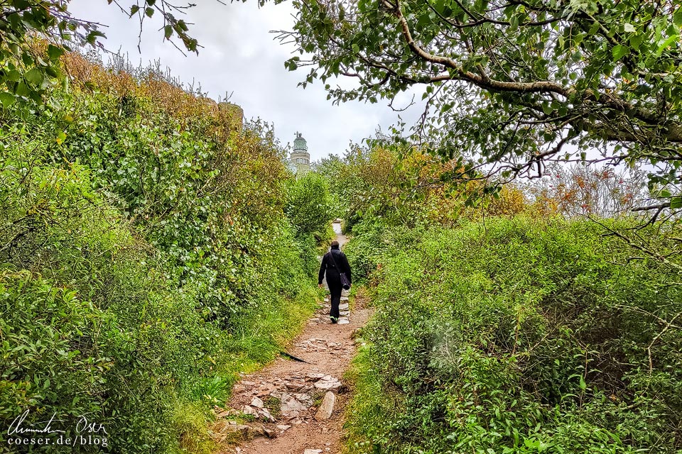 Wanderweg im Naturreservat Kullaberg in Schweden