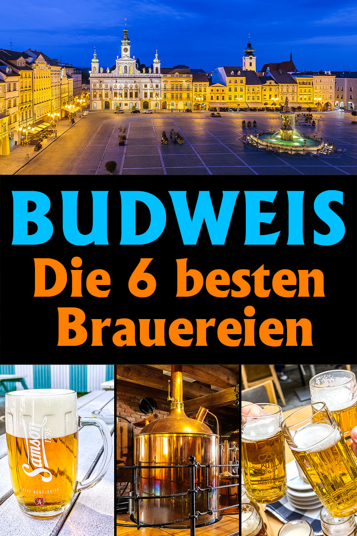 6 Brauereien in Budweis: Erfahrungsbericht zu Budweiser Budvar, Pivovar Samson (Bürgerbräu), Kněžínek, Beeranek, Krajinská 27 und Solnice