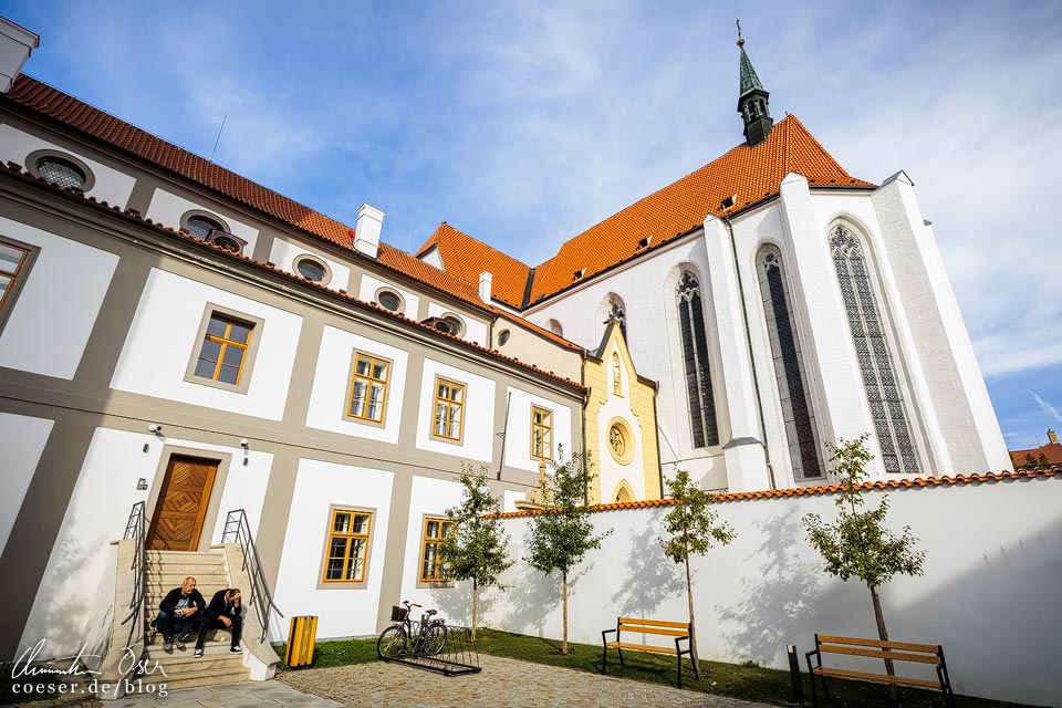 Dominikanerkloster mit der Kirche Opferung der Jungfrau Maria in Budweis (České Budějovice)