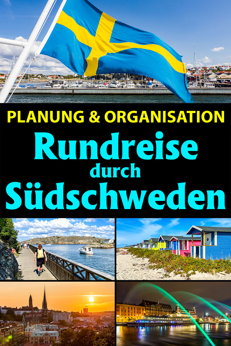 Südschweden: Reisebericht über eine 9-tägige Rundreise mit Zug und Auto. Fotos und Tipps zur Planung, Organisation und allen besuchten Orten.