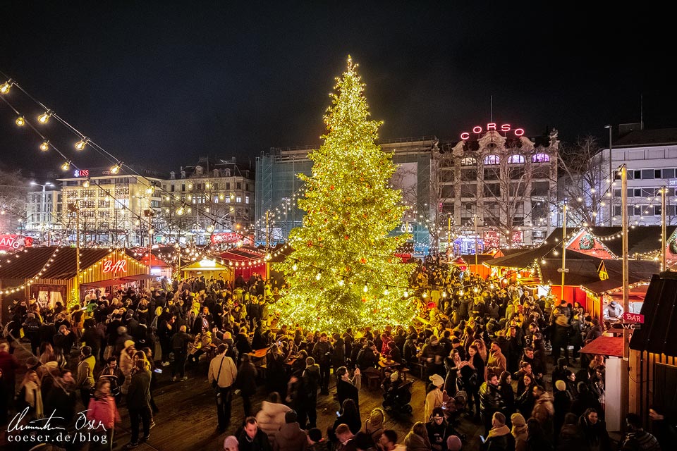 Weihnachtsmärkte Zürich: Zürcher Wienachtsdorf am Sechseläutenplatz