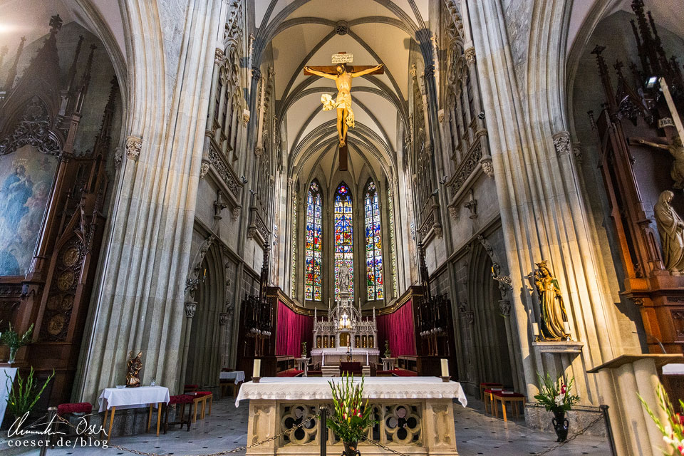 Chor und Altar in der Stiftskirche Admont