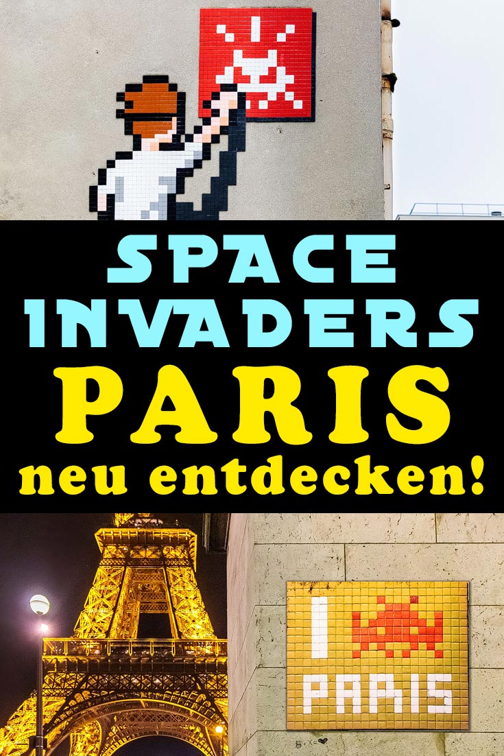 Space Invaders in Paris: Sightseeing mit dem Künstler Invader mit allgemeinen Informationen, vielen Tipps und Tricks sowie nützlichen Hinweisen.