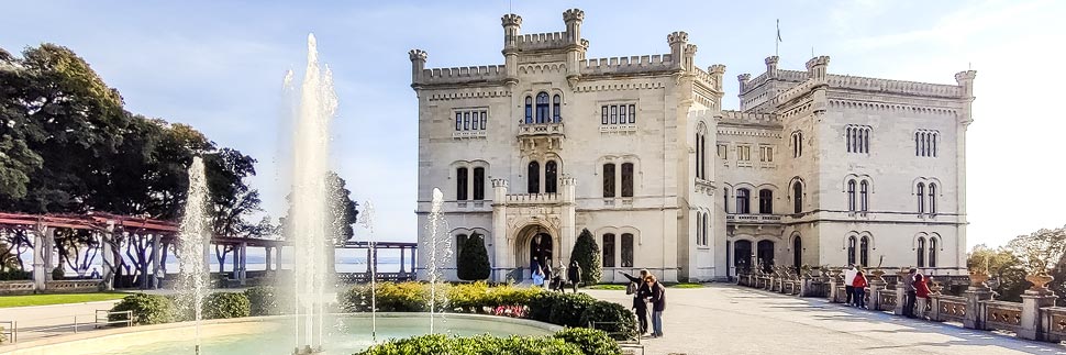 Schloss Miramare in Triest